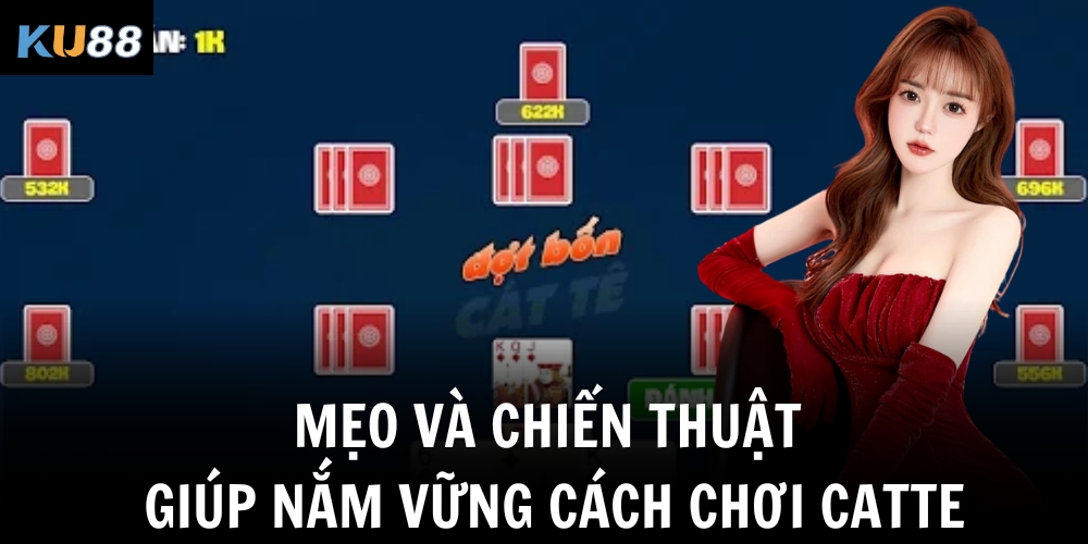 Mẹo và chiến thuật giúp nắm vững cách chơi Catte